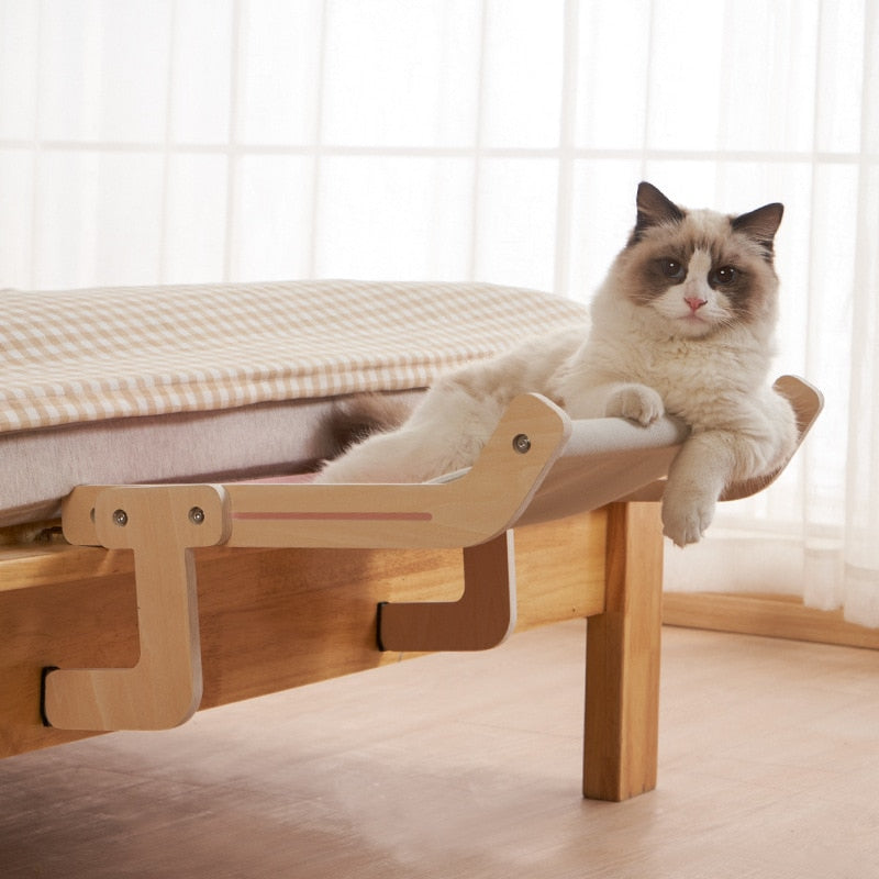 Hanging cat bed 