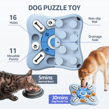 Puzzle for Dog with snacks