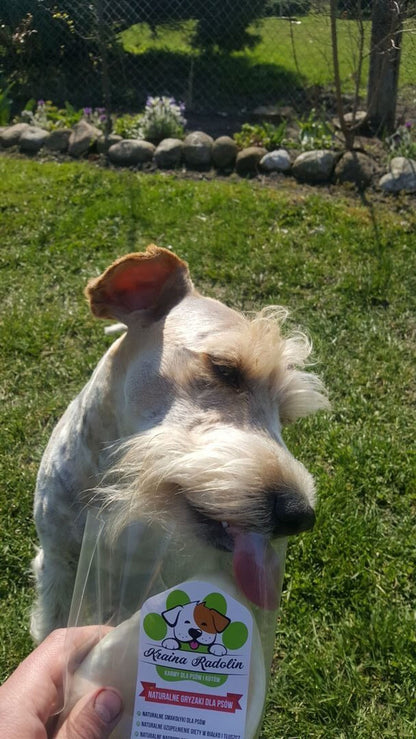 Ucho wieprzowe białe przysmak dla psa gryzaki naturalne
