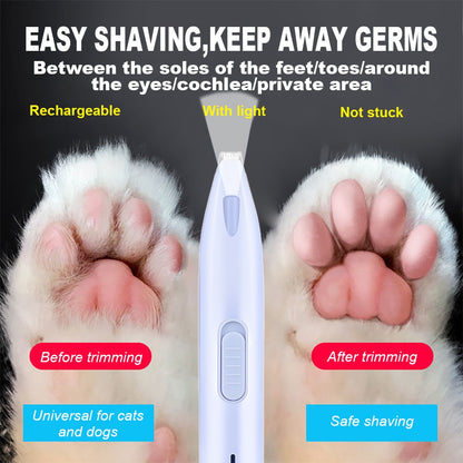 Electric paw trimmer 