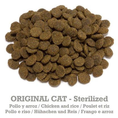 ARQUIVET CAT Original dla kotów sterylizowanych kurczak z ryżem 1,5 kg