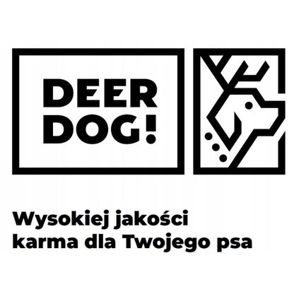 Deer Dog Jeleń z miętą 800g puszka mokra karma NATURA DZICZYZNA