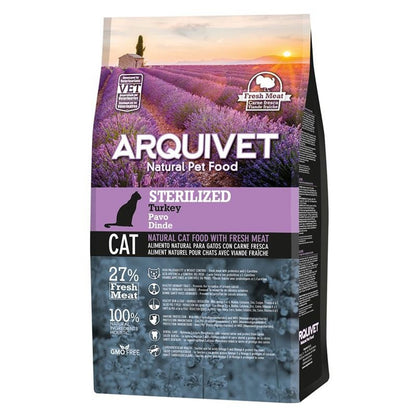PRÓBKA Arquivet Sucha karma dla kotów sterylizowanych z indykiem 60 g