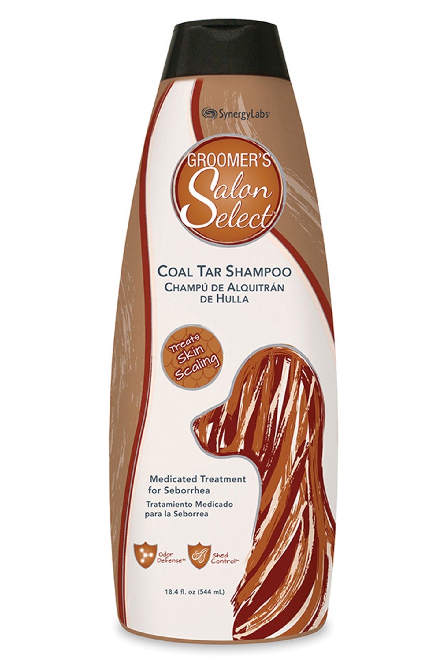 Groomer\'s Salon Select Coal Tar Shampoo / Szampon przeciwłupieżowy, przeciwłojotokowy 544ml